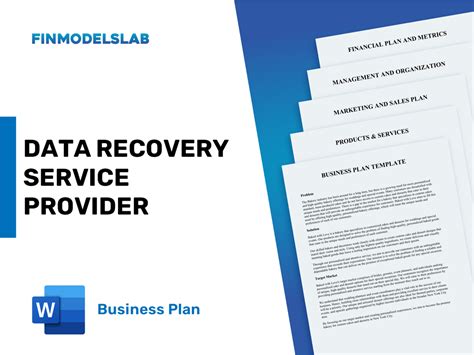 Data Recovery Business Plan